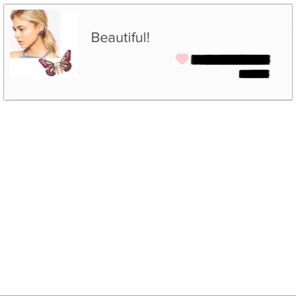 🔆3/$30 New Crystal Butterfly Earrings - Picture 5 of 6